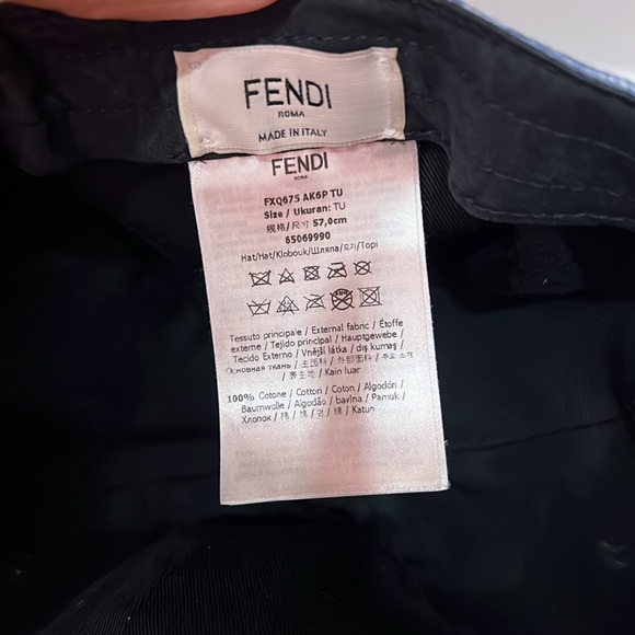 Authentic Fendi baseball cap - Picture 4 of 5